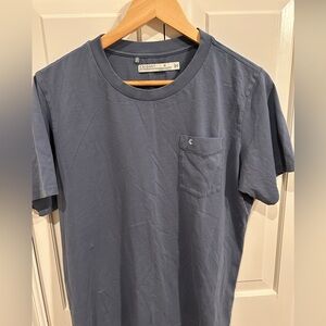 Criquet Men's Slate Blue Short Sleeve Tee